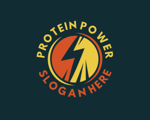 Lightning Power Energy logo design