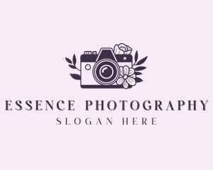 Floral Camera Photographer logo