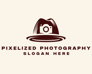 Travel Hat Camera logo design