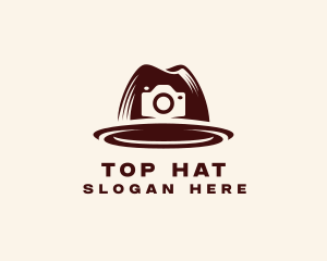 Travel Hat Camera logo design