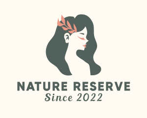 Nature Beautiful Maiden  logo design