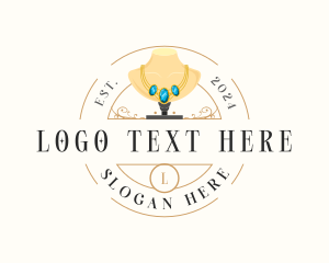 Luxury Necklace Jewelry logo