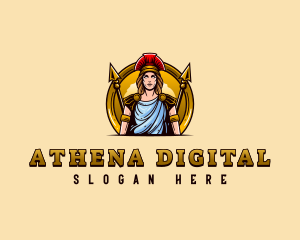 Athena Goddess Warrior logo