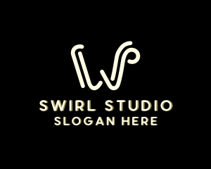 Cursive Swirl Boutique logo