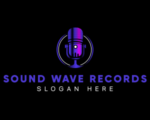 Microphone Podcast Recording logo