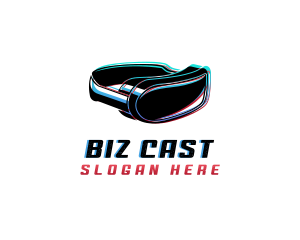 Virtual Headset Gadget Logo