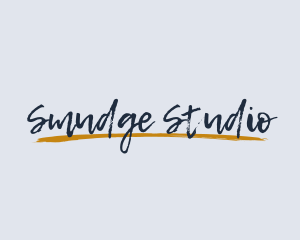 Cursive Watercolor Brand logo