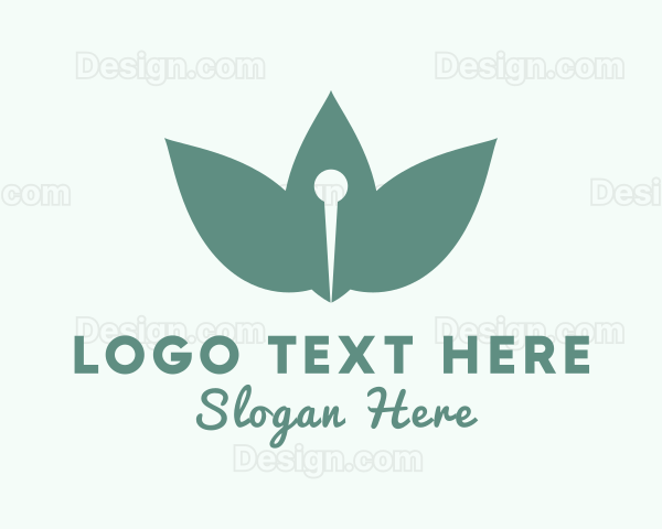 Herbal Acupuncture Needle Logo