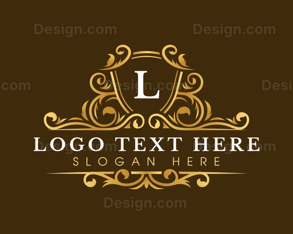 Expensive Luxury Ornament Logo