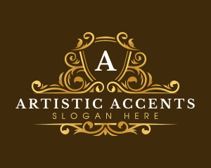 Expensive Luxury Ornament logo design