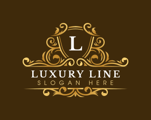 Expensive Luxury Ornament logo design