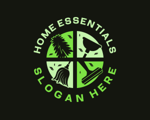 Natural Cleaning Sanitation logo design