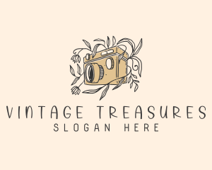 Vintage Photography Camera logo design