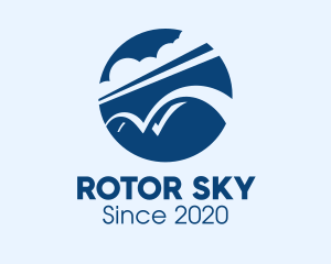 Blue Sky Bridge logo design