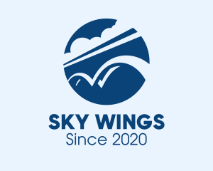 Blue Sky Bridge logo design