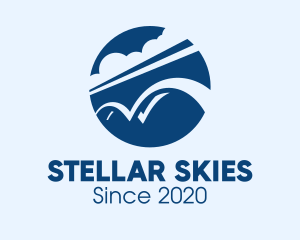 Blue Sky Bridge logo design