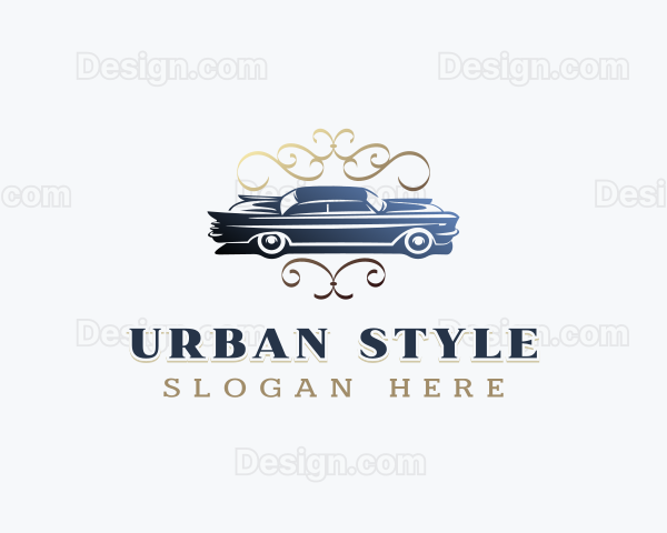 Vintage Car Automobile Logo
