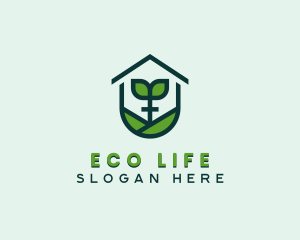 Greenhouse Plant Gardening logo design