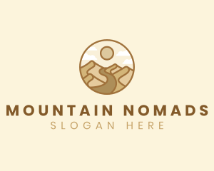 Desert Mountain Trek logo design