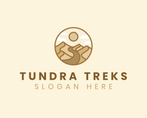 Desert Mountain Trek logo design