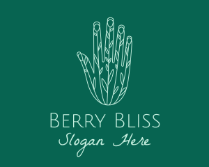 Gardener Plant Hand  logo design