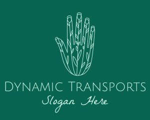 Gardener Plant Hand  logo design