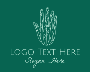 Herbs - Gardener Plant Hand logo design