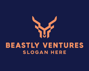 Mythical Goat Creature logo design