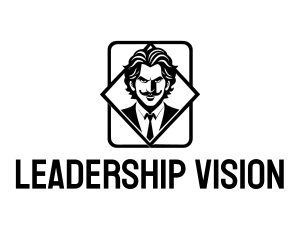 Business Man Leadership logo
