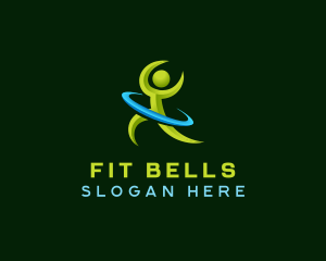 Fitness Workout Exercise logo design