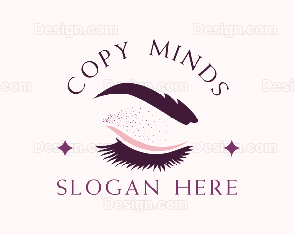 Beauty Eyelashes Cosmetics Logo