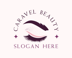 Beauty Eyelashes Cosmetics  logo design