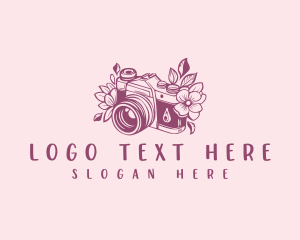 Youtube - Studio Floral Camera logo design