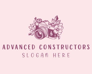 Studio Floral Camera logo design