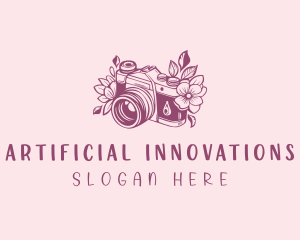 Studio Floral Camera logo design