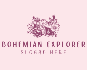 Studio Floral Camera logo design