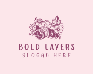 Studio Floral Camera logo design