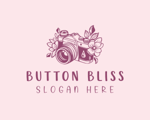 Studio Floral Camera logo design