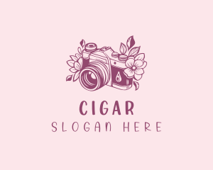 Studio Floral Camera logo design