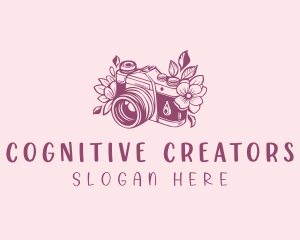 Studio Floral Camera logo design