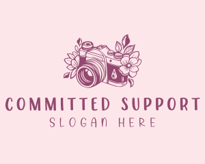 Studio Floral Camera logo design