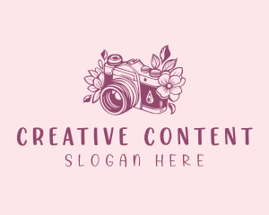 Studio Floral Camera logo design