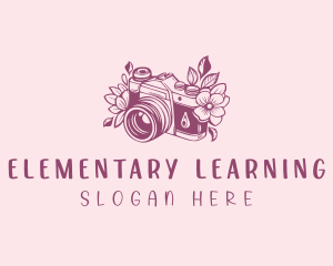 Studio Floral Camera logo design