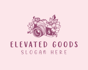 Studio Floral Camera logo design