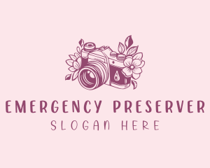 Studio Floral Camera logo design