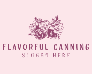 Studio Floral Camera logo design