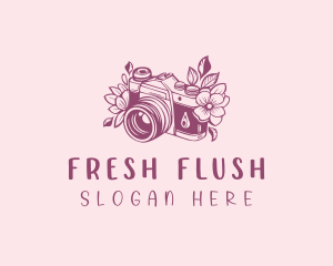 Studio Floral Camera logo design