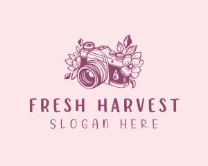 Studio Floral Camera logo design