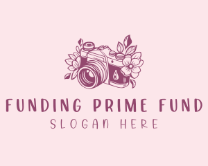 Studio Floral Camera logo design