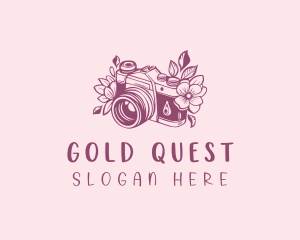 Studio Floral Camera logo design